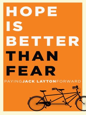 cover image of Hope Is Better Than Fear